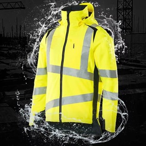 Chaqueta de seguridad reflectante para trabajo, impermeable, ropa de trabajo, chaqueta de seguridad para hombre - Product Image 5
