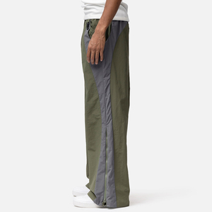 Pantalones Deportivos de Nylon para Hombre, Diseño Personalizado, Estilo Urbano, Anchos, con Rayas, Cortavientos, Casuales - Product Image 4