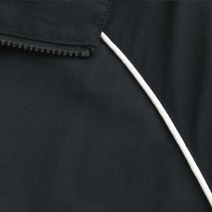 Ensemble de survêtement décontracté en toile pour homme, col montant, manches longues, veste et pantalon de jogging, tenue 2 pièces - Product Image 4