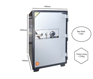 ตู้เซฟกันไฟ YUNOS YNS-100C – ตู้เซฟเหล็กแข็งแรงทนทานเป็นพิเศษ ระบบล็อคสองชั้น (แบบหมุน + กุญแจ) ความปลอดภัยสูง เหมาะสำหรับ - Product Image 5