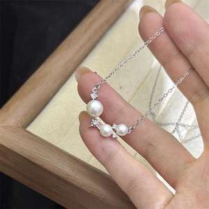 Pendentif rond en perles de thé dorées naturelles de grande taille en argent pur de style japonais avec de légères imperfections, pendentifs et breloques - Product Image 1