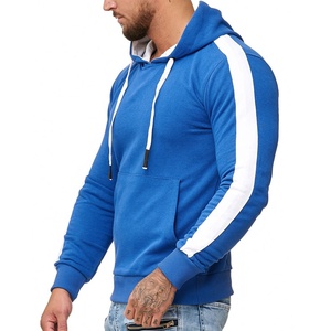 เสื้อฮู้ดแบบสวมหัวของผู้ชายเสื้อมีฮู้ดผ้าคอตตอน100% โลโก้ที่กำหนดเอง - Product Image 2