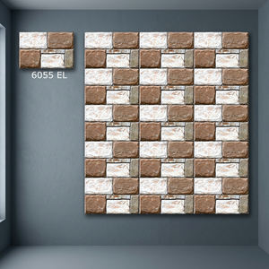 Mejor Precio, Azulejos de Cerámica Esmaltada para Paredes Exteriores con Acabado Brillante de 25x37.5, Azulejos Decorativos de 250x375 para Elevación, Azulejos de 10x15 - Product Image 4