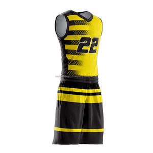 Precio barato uniforme de baloncesto transpirable logotipo personalizado Color Venta caliente ropa deportiva cómoda tendencia superior uniforme de baloncesto - Product Image 2