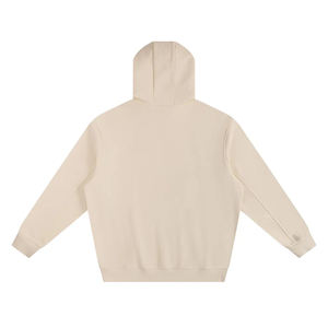 Sweat-shirt à capuche personnalisé pour homme, impression de logo en relief, sweat-shirt surdimensionné, coton de qualité supérieure, sweat-shirts vierges pour homme, style universitaire - Product Image 2