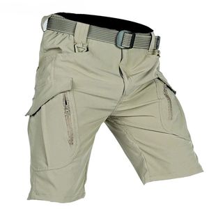 Quick Drying Tactical Shorts Men Summer <b>Waterproof</b> Wear-Resistant Multiple Pockets Breathable Thin Hunting <b>Cargo</b> <b>Pants</b> Mid - Product Image 1