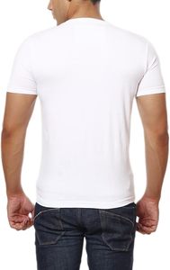 Comfortable Casual Clothing Cotton Blend V Neck Mens T Shirt Regular Fit Short Sleeve - Product Image 2
