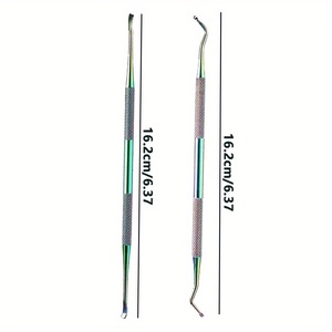 Détartreur dentaire professionnel double extrémité pour l'élimination du tartre et du calcul dentaire, hygiène buccale, approuvé ISO - Product Image 6