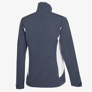 Unisex Gray Full-Zip O-Neck Sport <b>Jacket</b> Breathable Polyester Long Sleeve Winter Wear <b>Heated</b> Eco-Friendly Streetwear 250 GSM - Product Image 5