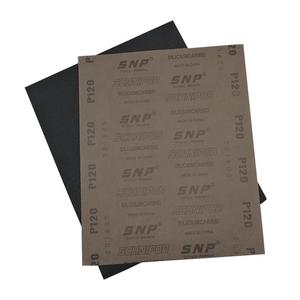 Hojas de papel de lija de óxido de aluminio de alto rendimiento para uso en húmedo y en seco, para preparación de superficies de metal, madera, muebles y automóviles. - Product Image 4