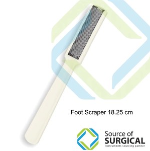 Foot Scraper File Stainless Steel for Effective Foot Exfoliation Relaxation Professional Pedicure Use Durable Removal - Product Image 4