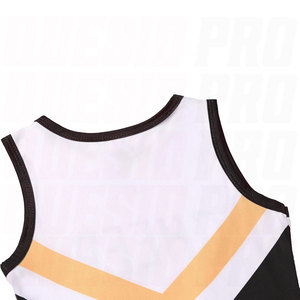 Tenue de Cheerleader pour Filles, Costume de Cheerleading pour Enfants, Tenue d'Entraînement avec Pompons - Product Image 6