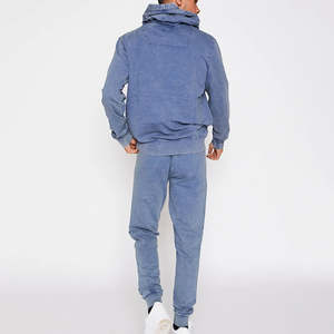 Conjuntos Deportivos para Hombre de Primera Calidad, Estilo Urbano, Lavado Ácido, Logotipo Personalizado, para Correr, Trotar al Aire Libre, Tela Ligera - Product Image 5