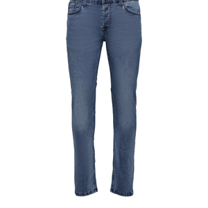 Nuevo Diseño: Jeans de Mezclilla Azul para Hombre, Corte Slim Fit, Cierre de Cremallera, Transpirables, Ecológicos, Estilo Urbano, con OEM - Product Image 2