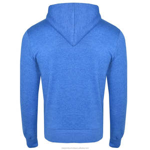 2024 Top marque hommes Gym à capuche veste couleur unie fermeture éclair automne sport haut d'entraînement couleur polaire entraînement sweats à capuche - Product Image 3