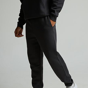 Pantalon de jogging uni de haute qualité, bas de survêtement personnalisé, bas de pantalon élastique pour homme, doublé en polaire - Product Image 2