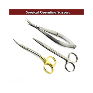 Ciseaux chirurgicaux dentaires en acier de haute qualité, ciseaux à iris pour opérations hospitalières et premiers secours, certifiés CE par Grip Surgical - Product Image 3
