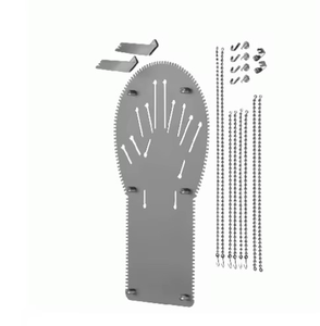 Soporte de Mano Universal Tupper, Juego de Mesa de Acero Inoxidable Premium, Herramienta Reutilizable para Posicionamiento en Cirugía Ortopédica - Product Image 1