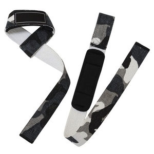 Unique Design Oem Cotton Material Weight Lifting Wrist <b>Straps</b> for Unisex Bodybuilding Powerlifting Strength Training Deadlifts - Product Image 1