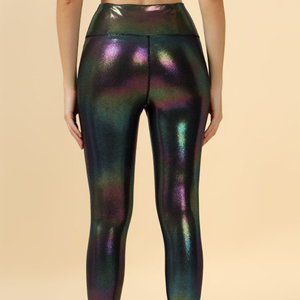 Ensemble de sport pour femme de haute qualité : Leggings de yoga à taille haute et soutien-gorge de sport, respirant, sans couture, à manches longues et taille élastique - Product Image 2