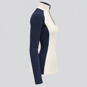 Camisetas interiores ecuestres para mujer que absorben la humedad, ofrecen comodidad, tela elástica y un estilo elegante para la equitación diaria. - Product Image 2