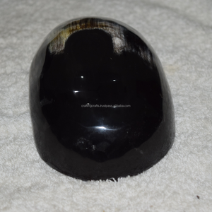 Bols en corne d'animal polis de haute qualité, matériau naturel, taille personnalisée, vaisselle de restaurant d'hôtel, plat de service, Inde, toucher réel - Product Image 1