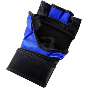 Hot Selling Half Finger High Quality Custom Professional Training MMA Boxing Fingerless Gloves - Product Image 2