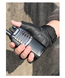 Wholesale Price HARAZ INTERNATIONAL Half <b>Finger</b> Eco-Friendly Leather Customizable Cycling Gloves for Unisex Four Seasons Outdoor - Product Image 6