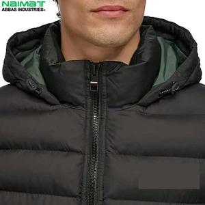 Performance Alpine Skiing Sport Puffer <b>Jacket</b> Men Thermal Fleece Lining Hooded Mountain Snowboard Athletic Wear - Product Image 3