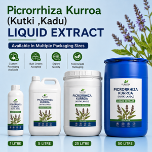 Picrorrhiza Kurroa Liquid Extract Kutki Kadu <b>Herbal</b> <b>Supplement</b> Food Grade Multiple Packaging Sizes - Product Image 1