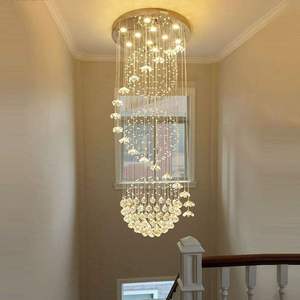 Most Selling crystal <b>LED</b> chandelier <b>ceiling</b> <b>light</b> for bedroom and living space with <b>dimmable</b> function Available For Sale - Product Image 3