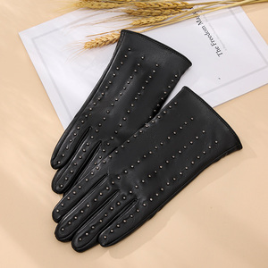 Guantes de Cuero PU Duraderos y Personalizables para Deportes de Invierno y Carreras de Motos, Antideslizantes, Cómodos y Personalizables para Hombre - Product Image 4