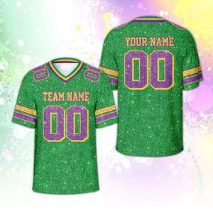 Uniforme de Fútbol para Hombre, Jersey y Pantalones Cortos con Logotipo Personalizado, Diseño Verde, Poliéster de Alta Calidad, Superventas - Product Image 2