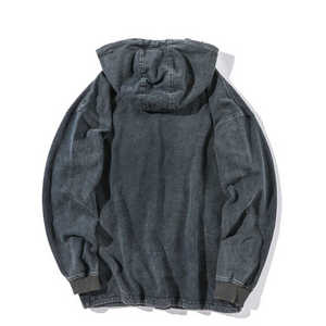 Sudaderas y Pantalones Deportivos Unisex con Logotipo Personalizado, Lavado Ácido, Teñido con Cera, Estilo Desgastado, para Invierno, 100% Algodón, Felpa Transpirable, con Bolsillos - Product Image 4