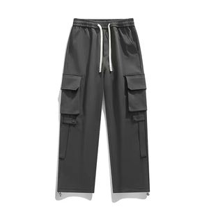Cosh Sports Pantalons cargo pour hommes – Pantalons Techwear à coupe ample avec cordon de serrage et design multi-poches - Product Image 3