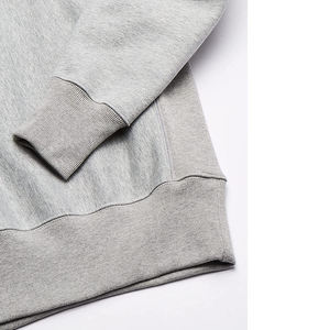Sweat-shirt à col rond épais en polaire Spandex/Polyester de haute qualité pour homme, collection automne 2026, chaud, respirant, écologique, tricoté à l'avant - Product Image 5