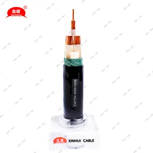 CE 5core 4mm customized 25 4 6 10 mm conductor XLPE construct power cable for house using