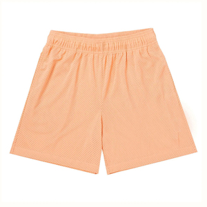 Mesh Jogger Shorts Eco-Friendly High Quality Custom Summer Mesh Short Double <b>Layer</b> Basketball Shorts Solid Pattern Mesh Short - Product Image 5