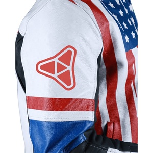 Customized Motorbike Leather <b>Jacket</b> Original Sheep Adult Newest Cowhide Branded Motorcycle Leather <b>Jacket</b> - Product Image 5