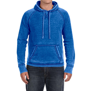Sweat à capuche épais 500 g/m² en jersey 100 % coton, délavé à l'acide, respirant et écologique pour l'hiver - Product Image 2