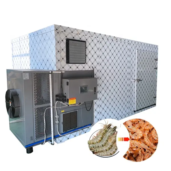 200 a 400 kgs/lote Fruta Vegetal Seafood Secagem Desidratador Equipamento Máquina Forno De Secagem De Alimentos