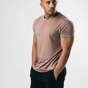 T-shirt en coton personnalisé avec logo sur mesure, 240 g/m², écologique, pour homme, coupe ample, grande taille, prêt à être expédié - Product Image 3