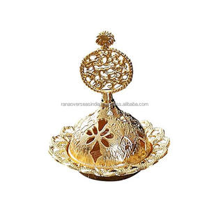 Arabic Style Premium Quality Metal Charcoal Incense Burner Enhance Your Home or Office Ambiance at Lowest Price From Supplier - Product Image 1