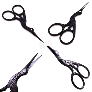 Ciseaux de haute qualité en forme de grue, en acier inoxydable, pour manucure, pince à cuticules, ciseaux à broder, outils de coiffure et de beauté - Product Image 3