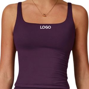 Camiseta de Tirantes de Algodón Tejido para Mujer, Corte Ajustado, Cuello Redondo, Informal, Verano, Tallas Grandes, Logotipo Personalizado, OEM, ODM, Venta al Por Mayor - Product Image 2