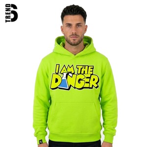 Sudadera con Capucha de Color Sólido 100% Algodón para Hombre, Ropa Casual Urbana, Transpirable, Ecológica, Servicio OEM, Marca Privada, MOQ Bajo - Product Image 1
