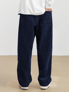 Fabricant de pantalons baggy tendance, coupe décontractée, en coton, streetwear, pantalons décontractés - Product Image 3