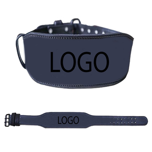 Unisex Custom Genuine Cowhide Leather Gym Belt Vintage Steel Buckle High Strength Heavy Duty Adjustable Non-Slip <b>Back</b> <b>Support</b> - Product Image 4