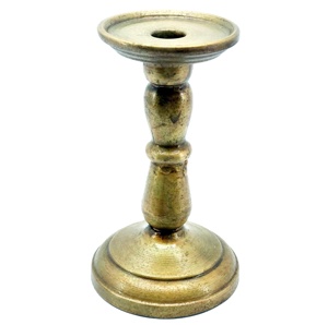 คุณภาพสูงขนาดเล็กตกแต่งคริสต์มาสตกแต่งบ้านเทียนโลหะเหล็กทองเหลืองโบราณเสร็จสิ้นเทียนสวนใช้ - Product Image 1