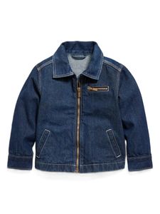 Veste en jean zippée pour garçons, personnalisable, hiver, haute qualité, coton respirant, vêtements d'hiver décontractés pour garçons - Product Image 3